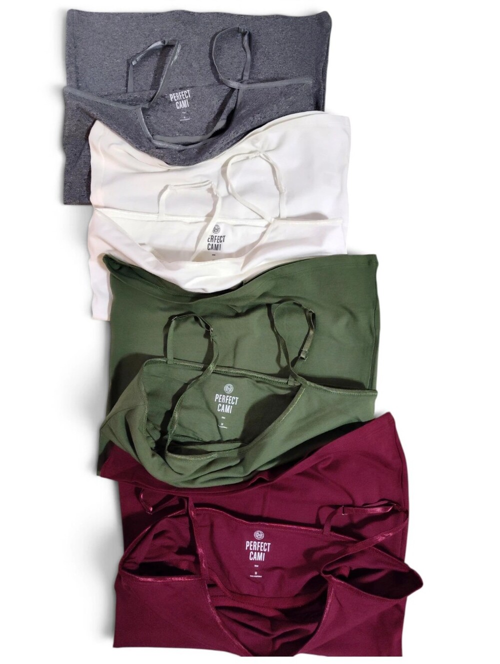 4 Juniors SO Shelf Bra Layering Camis Fitted Size Medium